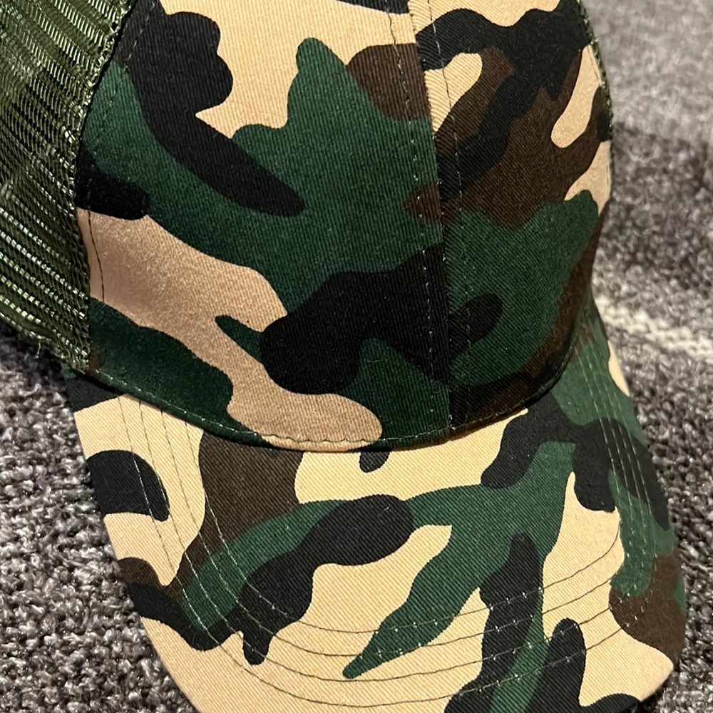 Army pattern Trucker Hat - Picture 3 of 5